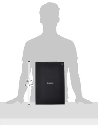 Canon CanoScan LiDE 400 Slim Scanner, 7.7" x 14.5" x 0.4", Document & Photo Scanner, Black