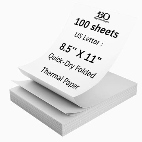 Papier Thermique 8,5 x 11 Pouces - Test & Avis 2024