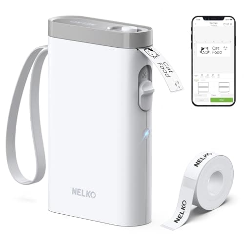 Test Nelko P21 : étiqueteuse Bluetooth compacte et sans encre