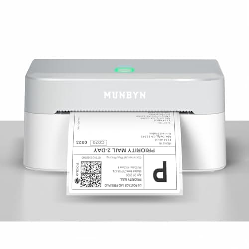 Test imprimante étiquettes MUNBYN RW403B : notre avis complet