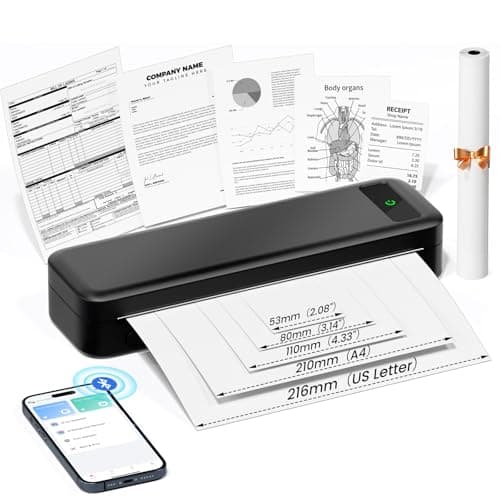 TATTMUSE A285M Tragbarer Thermodrucker Test – Mobiler Bluetooth-Drucker für unterwegs