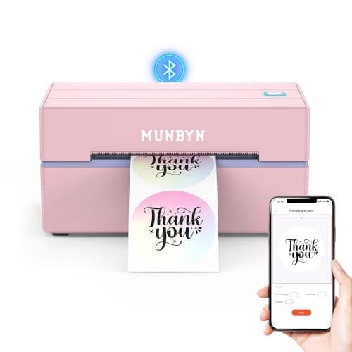 MUNBYN 130B Bluetooth Thermal Label Printer Review – Worth It for Small Business?