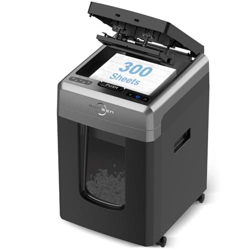 BONSEN Auto Feed Paper Shredder Review: 60-Minute Power Tested
