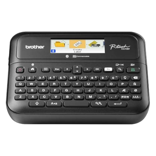 Brother® P-touch PT-D610BT Business Professional Connected Label Maker With Bluetooth®