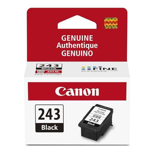 Canon PG-243 Bläckpatron Test | Äkta Canon Bläck