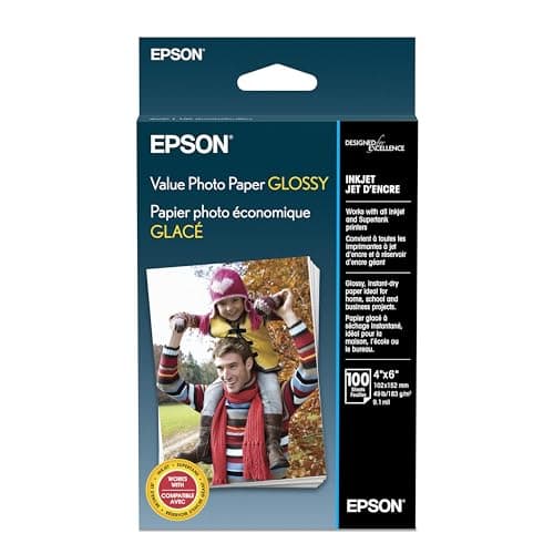 Papier photo Epson Value Glossy 4x6 – Notre avis complet