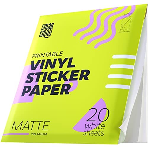 Papier Autocollant Vinyle Imprimable SMALL SMILE – Avis Complet