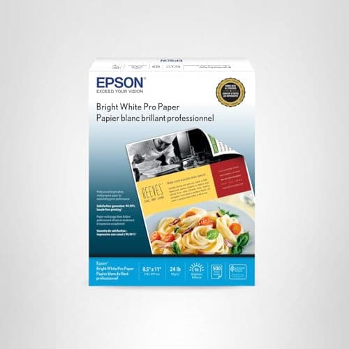 Epson Bright White Pro Paper - S041586-4, 8.5" x 11" (500 sheets)