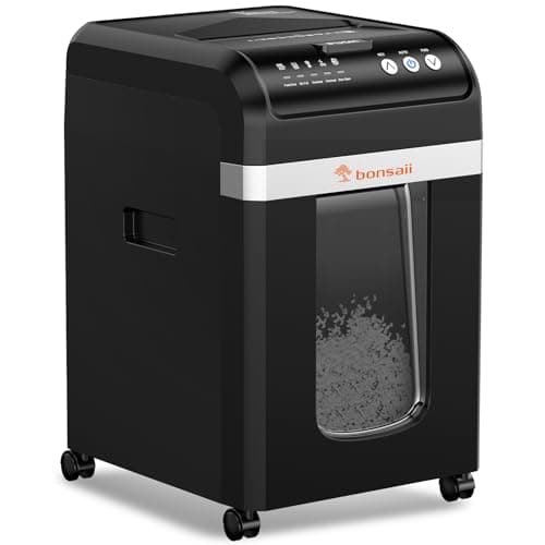 Bonsaii C283-A Paper Shredder Review: Is the 200-Sheet Auto Feed Worth It?