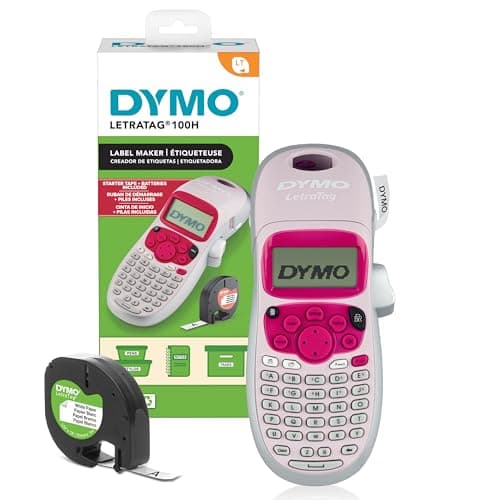 DYMO LetraTag LT-100H : Mon test complet de l'étiqueteuse rose