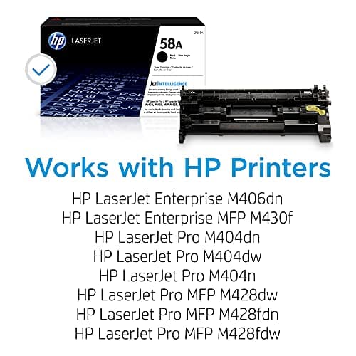 HP 58A (CF258A) Black Original Toner Cartridge
