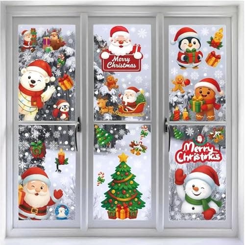 Printable Vinyl Sticker Paper for Inkjet Printer-30 Sheets Glossy White 8.5" x 11" Waterproof Labels Paper, Dries Quickly, Vivid Colors, Tear Resistant, DIY Christmas Stickers